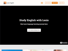 Tablet Screenshot of lexisenglish.com
